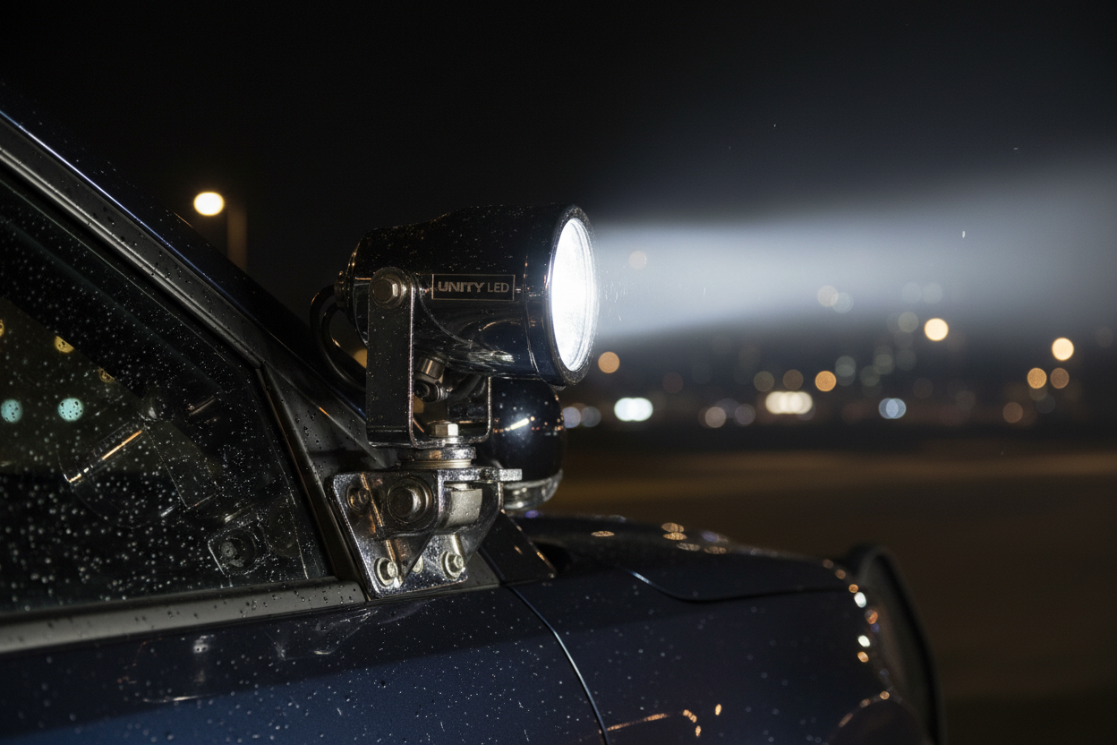 How to Choose the Right Spotlight for Your Patrol Vehicle